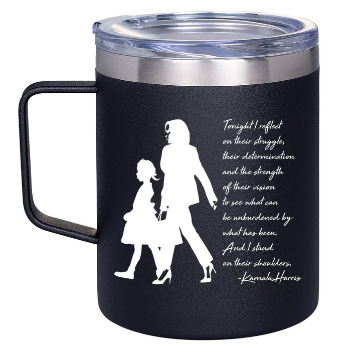 History Makers Kamala Harris And Ruby Bridges 12oz Stainless Steel Coffee Mug