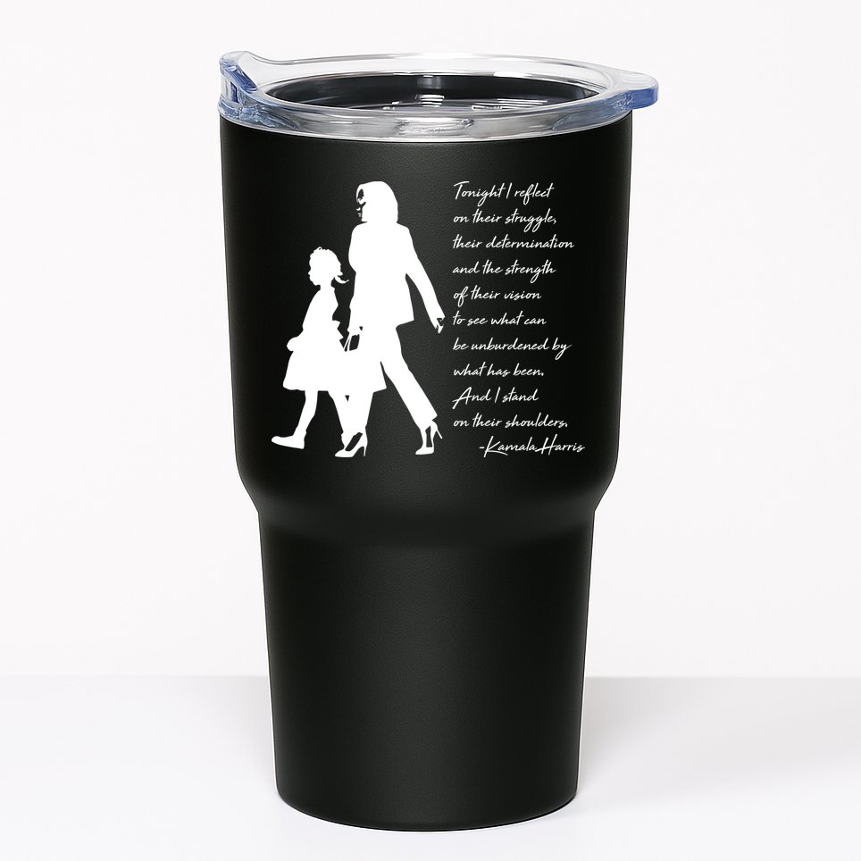 History Makers Kamala Harris And Ruby Bridges Tumbler