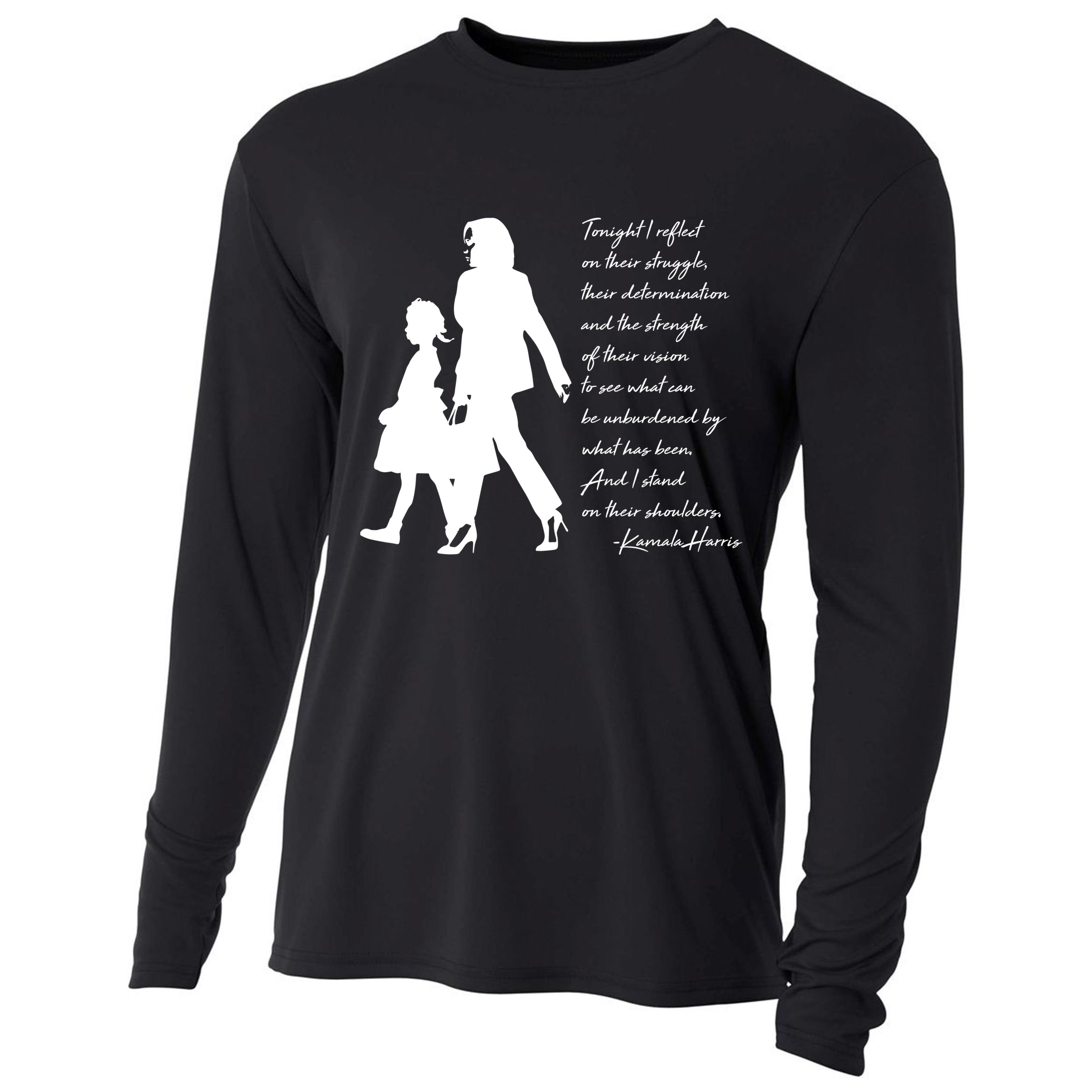 History Makers Kamala Harris And Ruby Bridges Cooling Performance Long Sleeve Crew