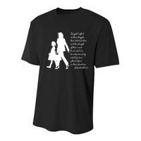 History Makers Kamala Harris And Ruby Bridges Youth Performance Sprint T-Shirt