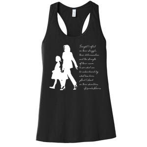 History Makers Kamala Harris And Ruby Bridges Women's Racerback Tank