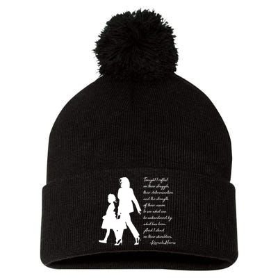 History Makers Kamala Harris And Ruby Bridges Pom Pom 12in Knit Beanie