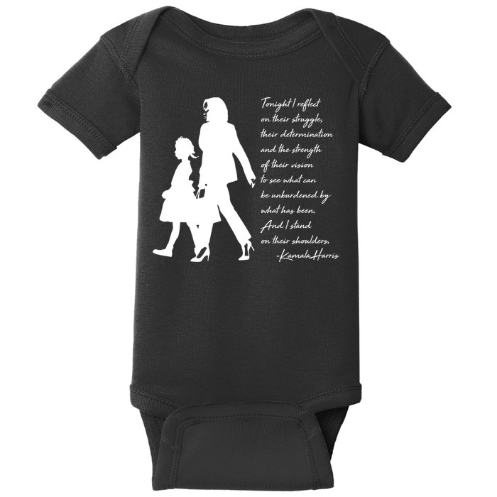 History Makers Kamala Harris And Ruby Bridges Baby Bodysuit