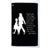 History Makers Kamala Harris And Ruby Bridges Golf Towel