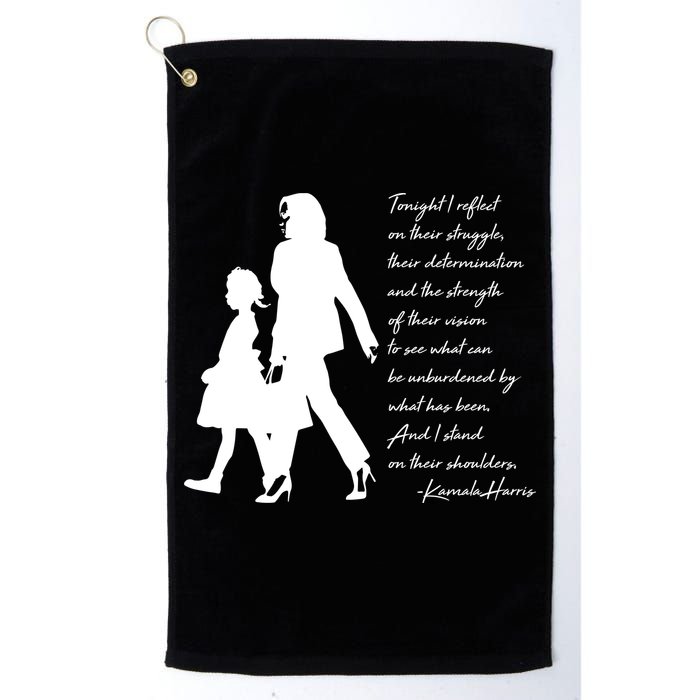 History Makers Kamala Harris And Ruby Bridges Golf Towel