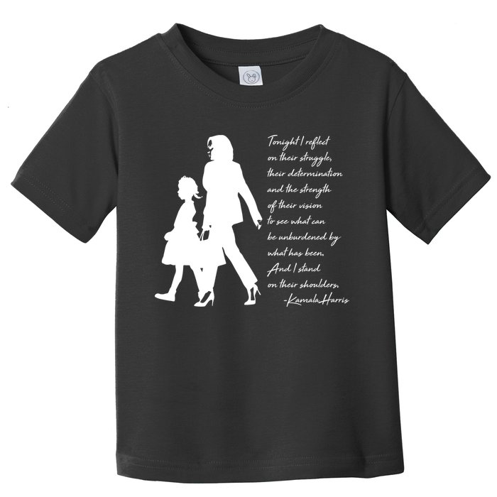 History Makers Kamala Harris And Ruby Bridges Toddler T-Shirt