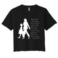 History Makers Kamala Harris And Ruby Bridges Women's Crop Top Tee