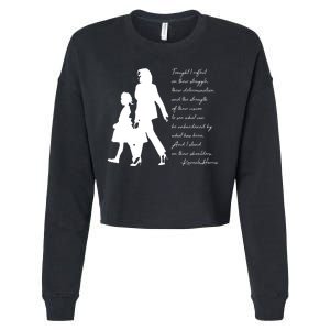 History Makers Kamala Harris And Ruby Bridges Cropped Pullover Crew