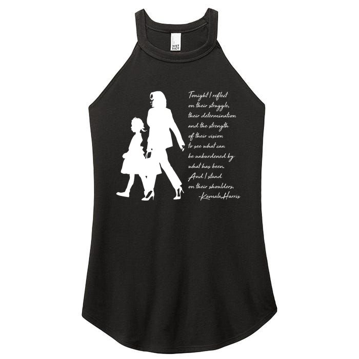 History Makers Kamala Harris And Ruby Bridges Women's Perfect Tri Rocker Tank