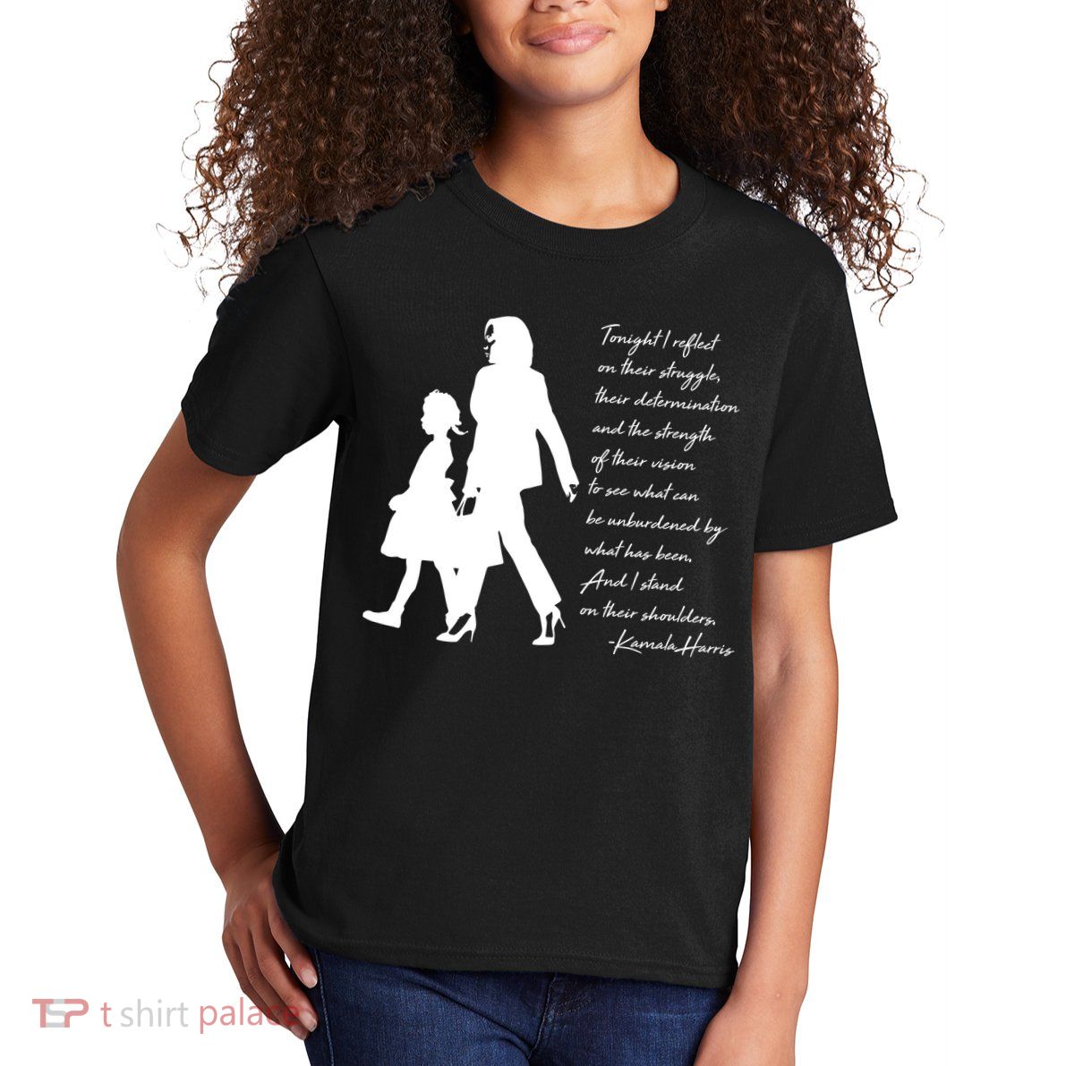 History Makers Kamala Harris And Ruby Bridges Kids T-Shirt