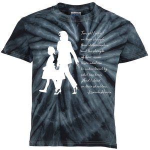 History Makers Kamala Harris And Ruby Bridges Kids Tie-Dye T-Shirt