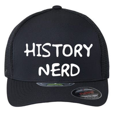 History Nerd Flexfit Unipanel Trucker Cap
