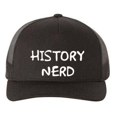 History Nerd Yupoong Adult 5-Panel Trucker Hat