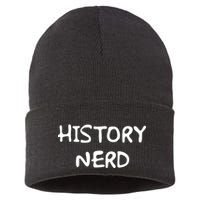 History Nerd Sustainable Knit Beanie