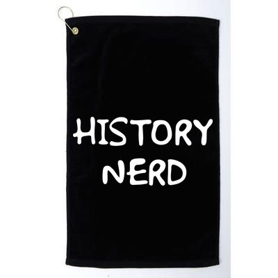 History Nerd Golf Towel