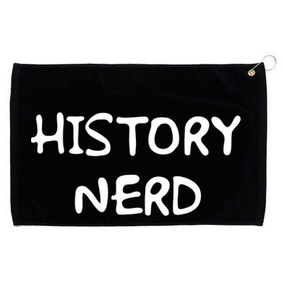History Nerd Grommeted Golf Towel