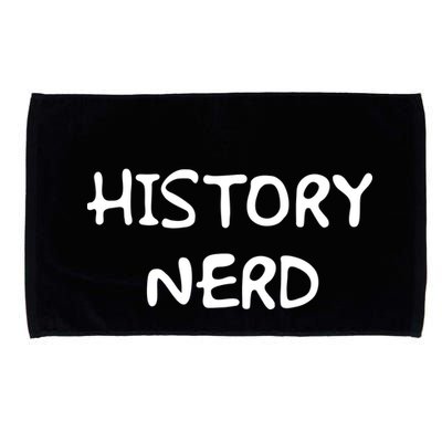 History Nerd Microfiber Hand Towel