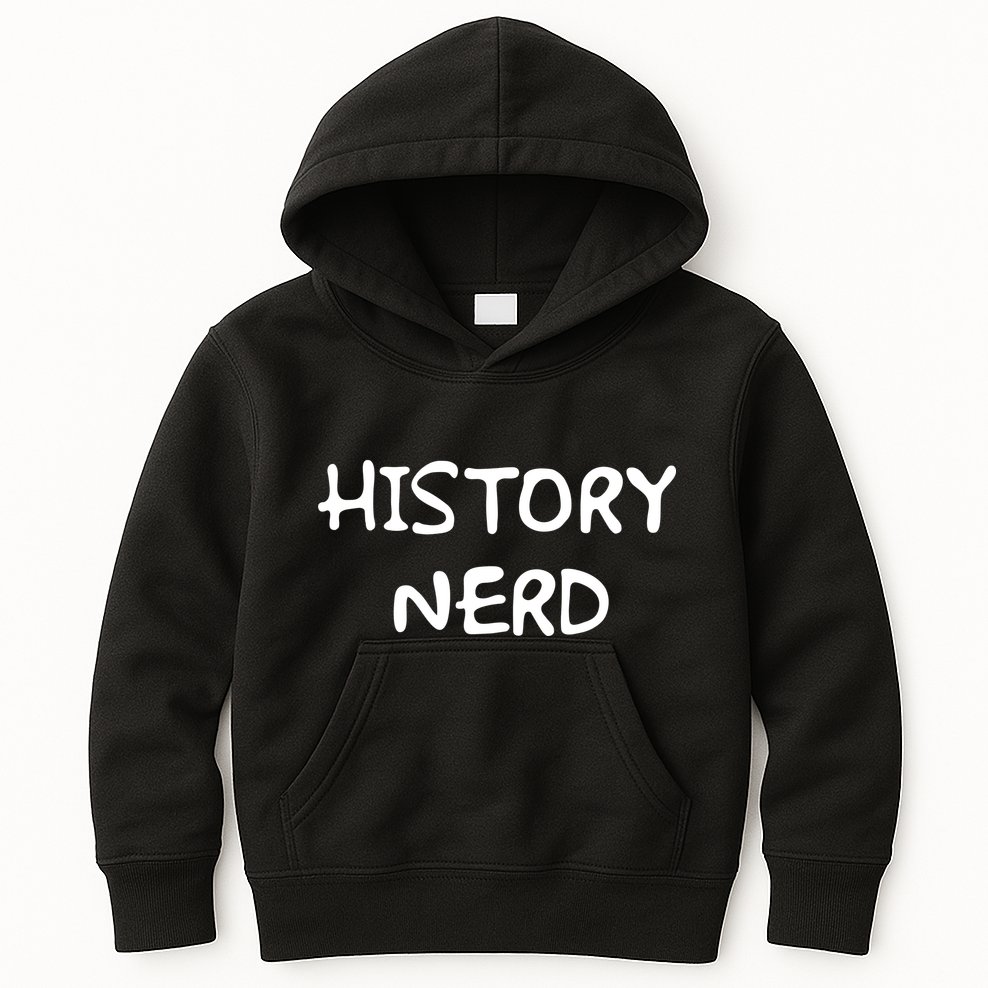 History Nerd Kids Hoodie