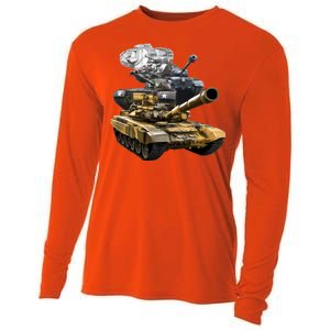 History of The Army Tank Cooling Performance Long Sleeve Crew