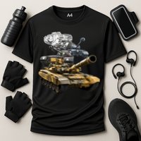 History of The Army Tank Cooling Performance Crew T-Shirt