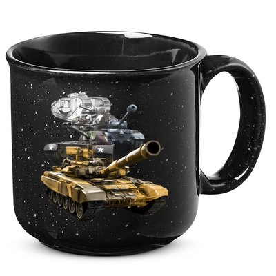 History of The Army Tank 15oz Campfire Ceramic Mug