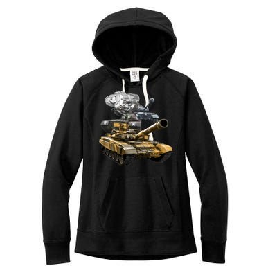 History of The Army Tank Women's Fleece Hoodie