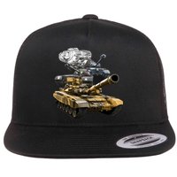History of The Army Tank Flat Bill Trucker Hat