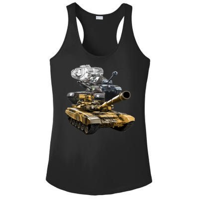 History of The Army Tank Ladies PosiCharge Competitor Racerback Tank