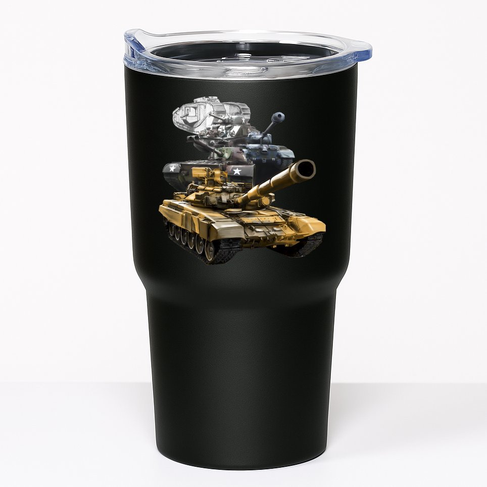 History of The Army Tank Tumbler