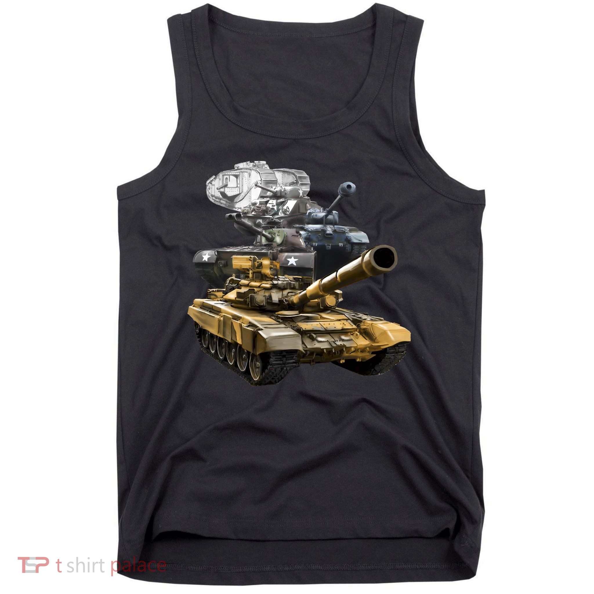 History of The Army Tank Tank Top