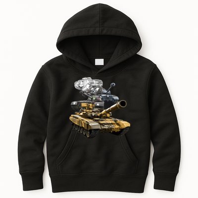 History of The Army Tank Kids Hoodie