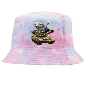 History of The Army Tank Tie-Dyed Bucket Hat