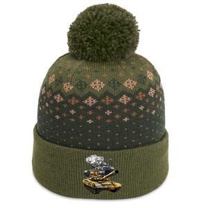 History of The Army Tank The Baniff Cuffed Pom Beanie