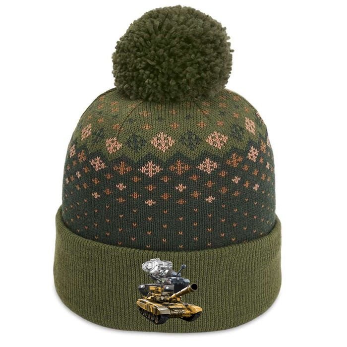 History of The Army Tank The Baniff Cuffed Pom Beanie