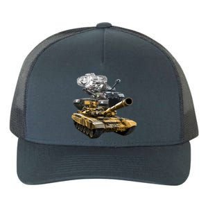 History of The Army Tank Yupoong Adult 5-Panel Trucker Hat