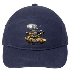 History of The Army Tank 7-Panel Snapback Hat