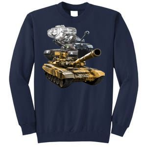 History of The Army Tank Tall Sweatshirt