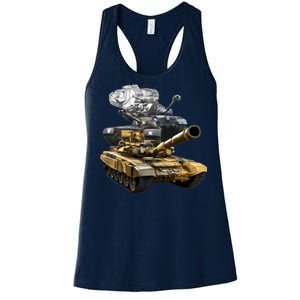 History of The Army Tank Women's Racerback Tank