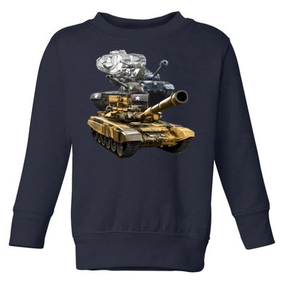 History of The Army Tank Toddler Sweatshirt