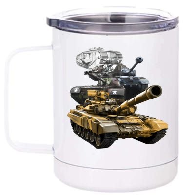 History of The Army Tank 12 oz Stainless Steel Tumbler Cup