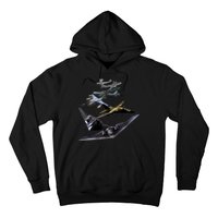 History Of The Bomber Plane Air Force Hoodie