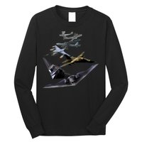 History Of The Bomber Plane Air Force Long Sleeve Shirt