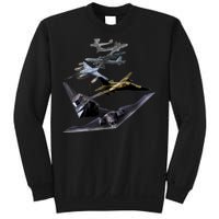 History Of The Bomber Plane Air Force Sweatshirt