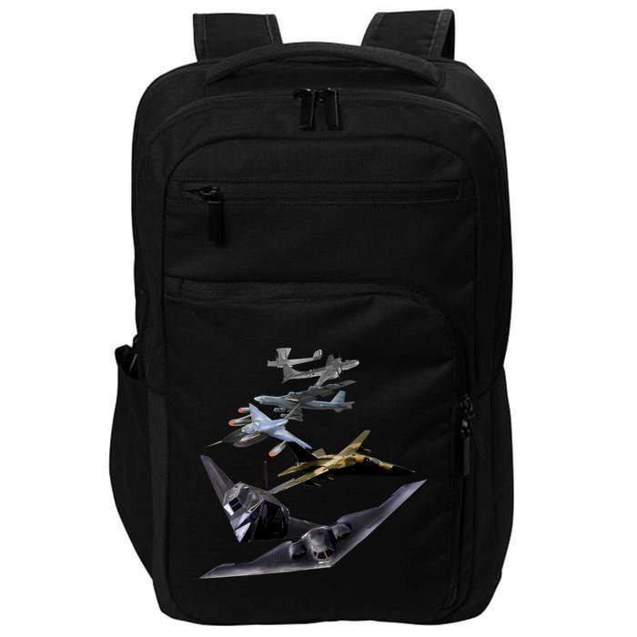 History Of The Bomber Plane Air Force Impact Tech Backpack