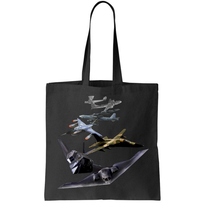 History Of The Bomber Plane Air Force Bag
