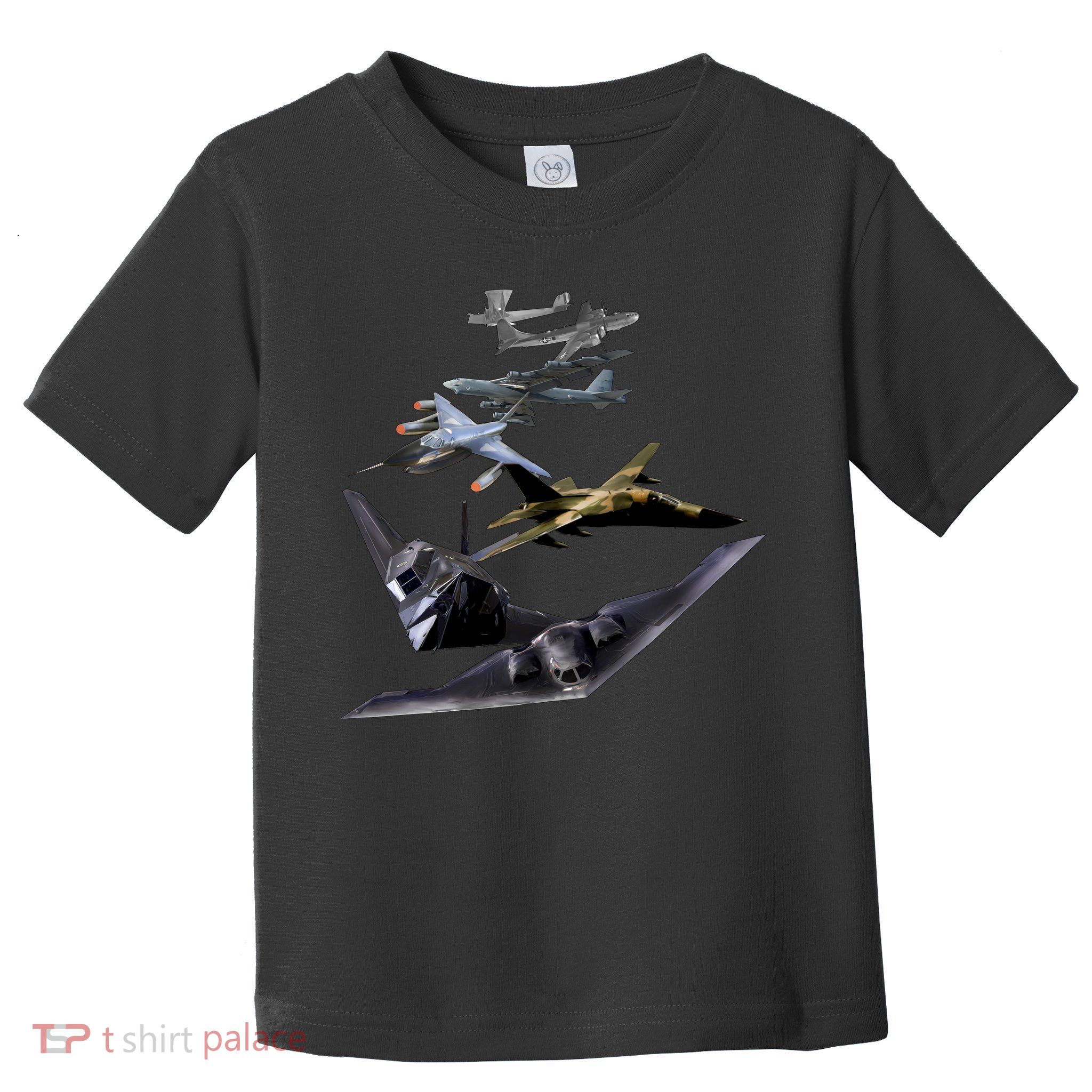 History Of The Bomber Plane Air Force Toddler T-Shirt
