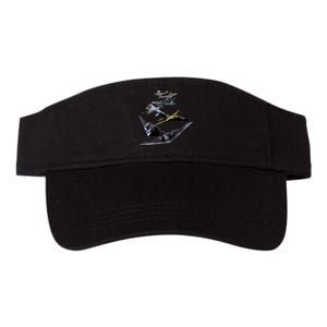 History Of The Bomber Plane Air Force Valucap Bio-Washed Visor