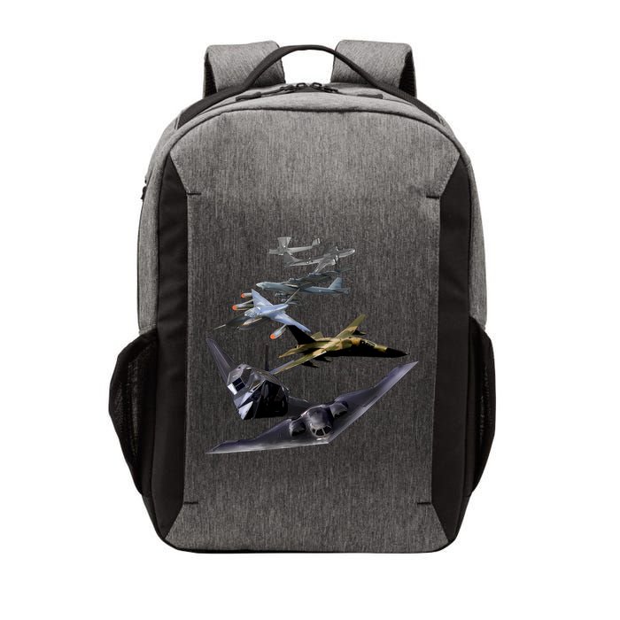History Of The Bomber Plane Air Force Vector Backpack