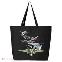History Of The Fighter Plane - Air Force F-22 F-16 25L Jumbo Tote