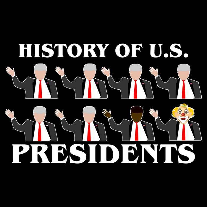 History of U.S. Presidents Anti Trump Clown 16 in Basic Backpack
